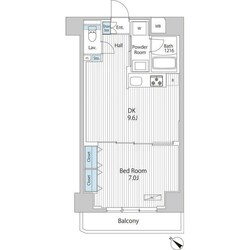 PATH日本橋人形町の物件間取画像